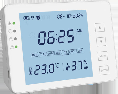 Καλή τιμή. ODM εσωτερική θερμοκρασία υγρασία Wifi θερμόμετρος υδρομέτρος για εργαστήριο γραφείου σε απευθείας σύνδεση