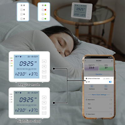 Καλή τιμή. Ψηφιακό θερμομετρητή Wi-Fi για την παρακολούθηση θερμοκρασίας και υγρασίας σε πραγματικό χρόνο σε απευθείας σύνδεση