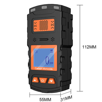 Καλή τιμή. Χειροκίνητος ανιχνευτής μονοξειδίου του άνθρακα με επαναφορτιζόμενη μπαταρία σε απευθείας σύνδεση