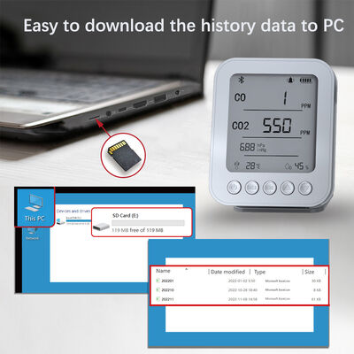 Καλή τιμή. Ανιχνευτής ποιότητας αέρα C02 θερμοκρασία, ανίχνευση υγρασίας κατάλληλη για αυτοκίνητα σε απευθείας σύνδεση
