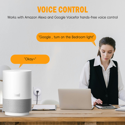 Good price Οικιακή ασύρματη WIFI έξυπνη πρίζα για την Alexa 5ghz 240V 1800W σε απευθείας σύνδεση