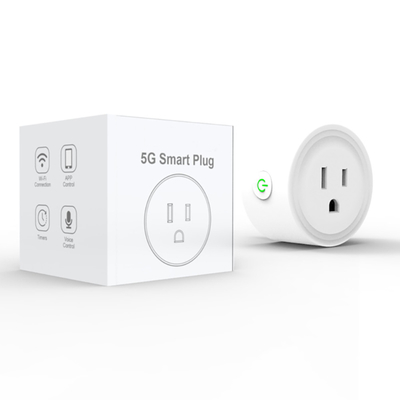 Good price Προσαρμοσμένο 5ghz Smart Socket Plug WiFi Υποστηρίζει Alexa και Google Control σε απευθείας σύνδεση