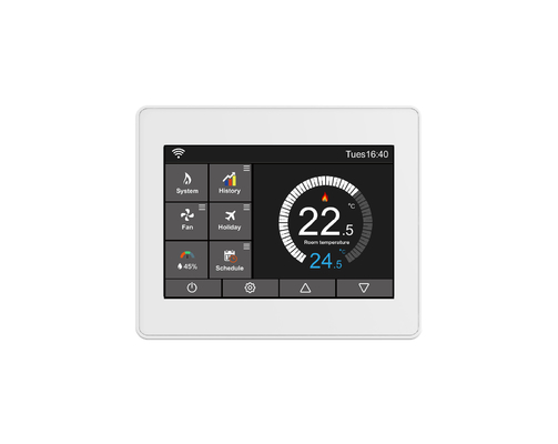 Good price Εγκρίθηκε ο OEM ασύρματος θερμοστάτης TUYA Smart WiFi για κλιματιστικό CA65 σε απευθείας σύνδεση