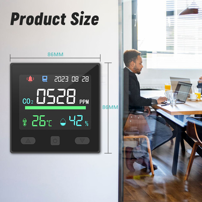 Good price 12V εσωτερικό μετρητή θερμοκρασίας CO2 υγρασία Wifi μέτρο ποιότητας αέρα σε απευθείας σύνδεση