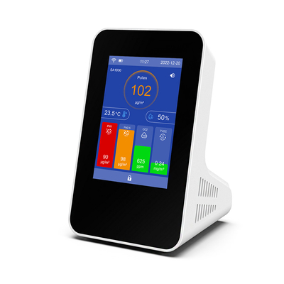 WiFi συνδεδεμένη εσωτερική οθόνη AQI IAQ ελεγκτής