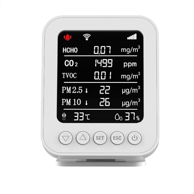 Good price OEM 85dB Ηλεκτρονικός ανιχνευτής ποιότητας αέρα IAQ με καταγραφή δεδομένων σε απευθείας σύνδεση