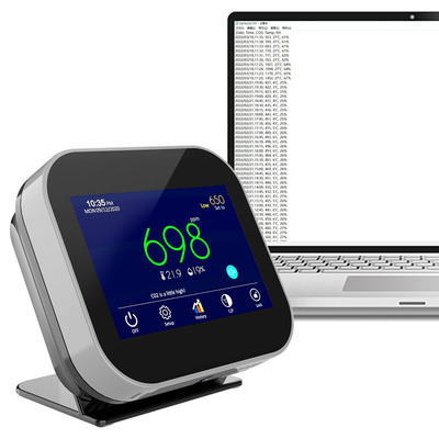 Good price Γραφείο Δασκάλιο εσωτερικό μέτρο CO2 Monitor NDIR αισθητήρας ρυθμιζόμενο Προσαρμοσμένο σε απευθείας σύνδεση