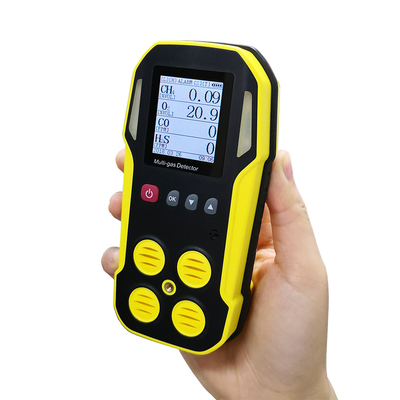 Good price IP54 Αδιάβροχος προσωπικός πολλαπλός ανιχνευτής αερίων για βιομηχανίες πετρελαίου, φυσικού αερίου και χημικών προϊόντων σε απευθείας σύνδεση