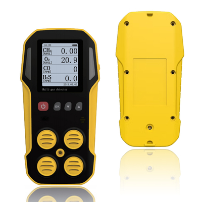4-in-1 πολλαπλός ανιχνευτής αερίων CH4 CO H2S O2 υψηλής ακρίβειας πολλαπλός ανιχνευτής αερίων αισθητήρας με ρυθμίσεις συναγερμού