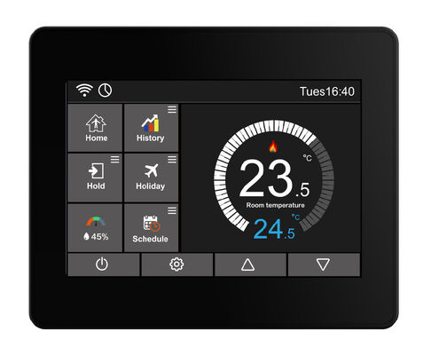 Καλή τιμή. Falcon hp Tuya Smart Thermostat - WiFi/Zigbee διπλό πρωτόκολλο, 24V/110VAC ευρεία τάση, για αντλία θερμότητας/θέρμανση αερίου σε απευθείας σύνδεση