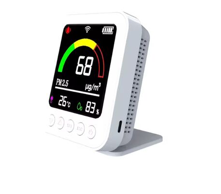 Καλή τιμή. Πλειστηριασμός Tuya Smart WiFi Monitor Αεροποιίας - Πυροσβεστικός PM2.5 Temp υγρασία σε πραγματικό χρόνο ανιχνευτής σε απευθείας σύνδεση